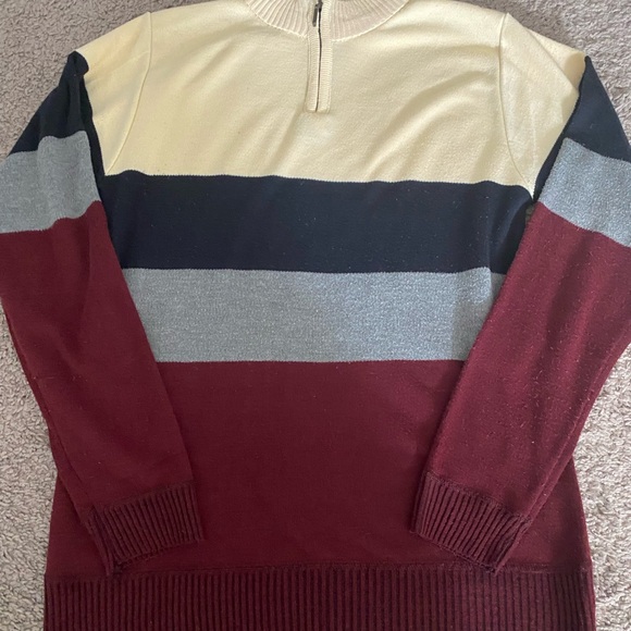 Colorblock Boys Zip Sweater - Picture 2 of 4